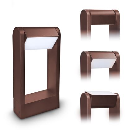 Brilagi - CROTONE kültéri LED-lámpa LED/7W/230V barna IP54 30 cm