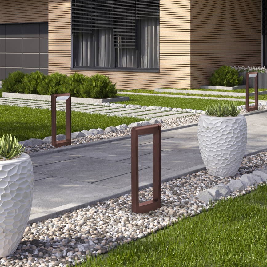 Brilagi - CROTONE LED kültéri lámpa 7W/230V, barna, IP54, 50 cm