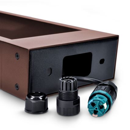 Brilagi - CROTONE LED kültéri lámpa 7W/230V, barna, IP54, 50 cm