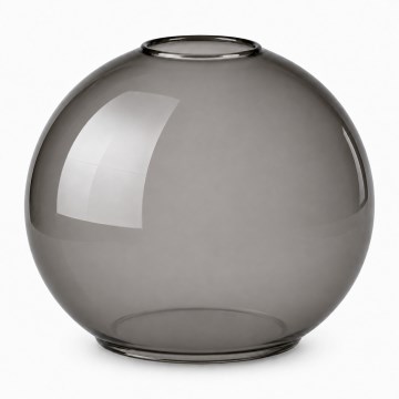 Brilagi - Csereüveg a DIOR E27 csillárhoz, átm. 15 cm, füstszürke