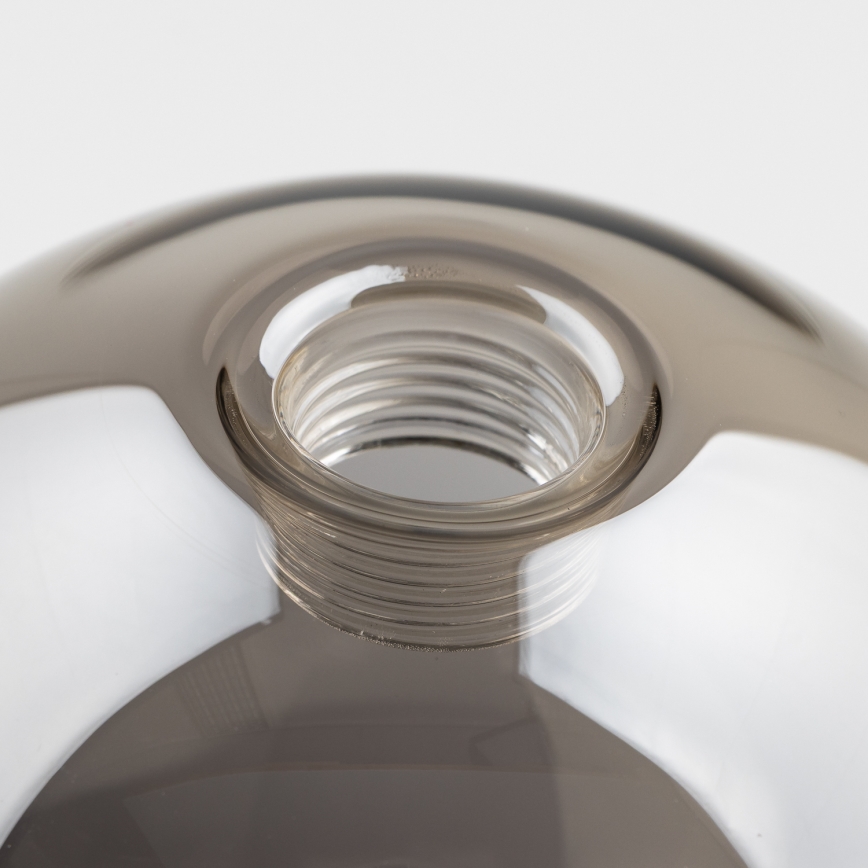 Brilagi - Csereüveg csillárhoz, fali lámpához és lámpához MISTEL, MILLA átm. 15 cm füstös