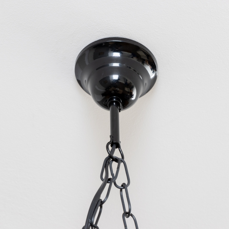 Brilagi - Csillár láncon QUEEN 2xE14/40W/230V bükkfa