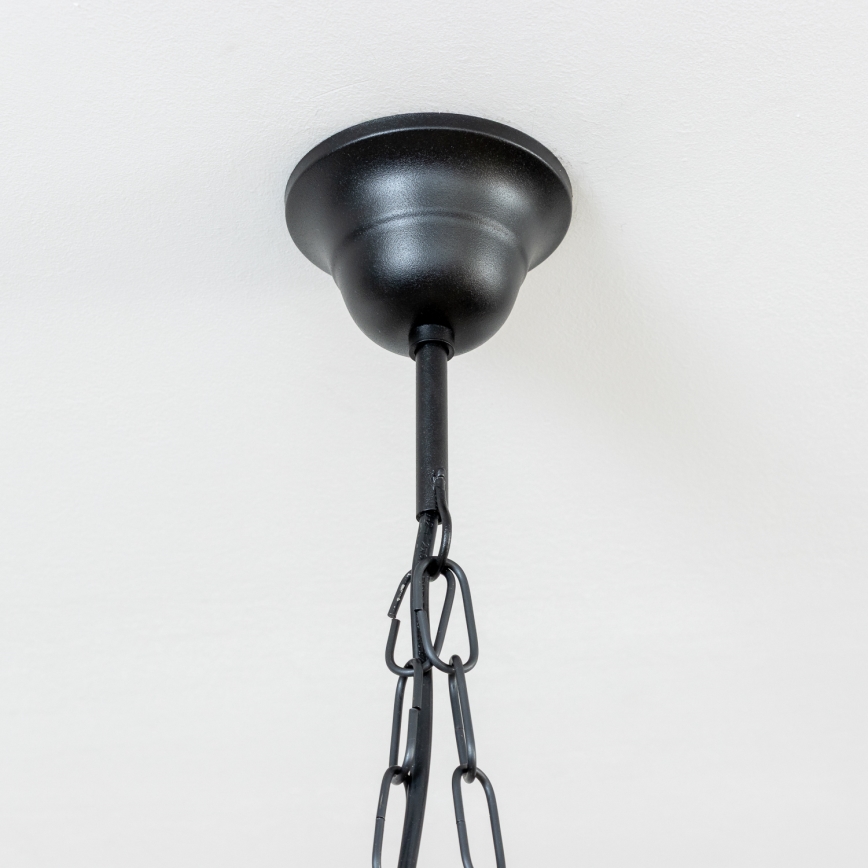 Brilagi - Csillár láncon RUSTIC 2xE14/40W/230V bükkfa