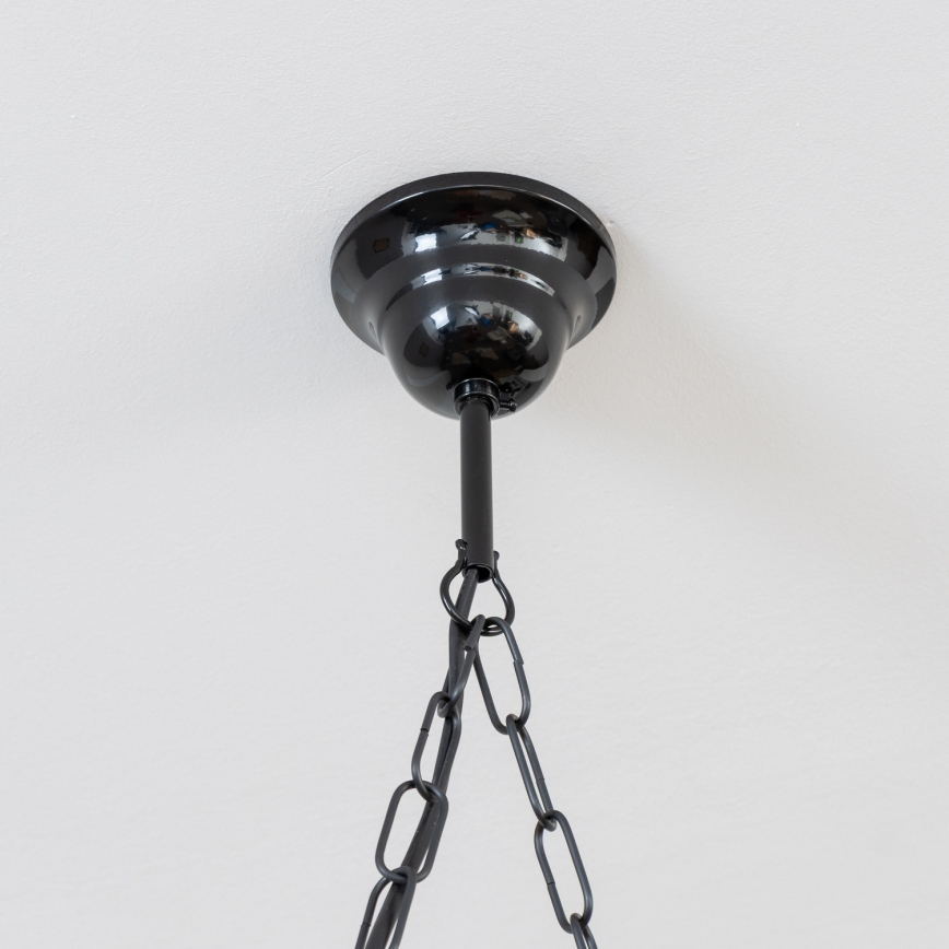 Brilagi - Csillár láncon TIMONA 2xE14/40W/230V bükkfa