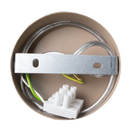 Brilagi - Csillár zsinóron ABRAHAM 1xE27/60W/230V átm. 35 cm bézs