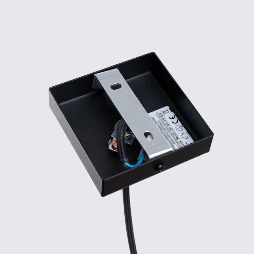 Brilagi - Csillár zsinóron CRESTO 1xGU10/10W/230V fekete