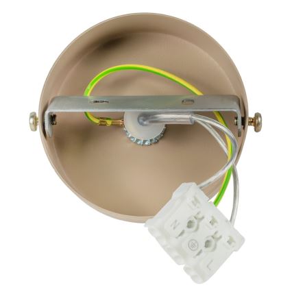 Brilagi - Csillár zsinóron POKER 1xGU10/25W/230V bézs/arany