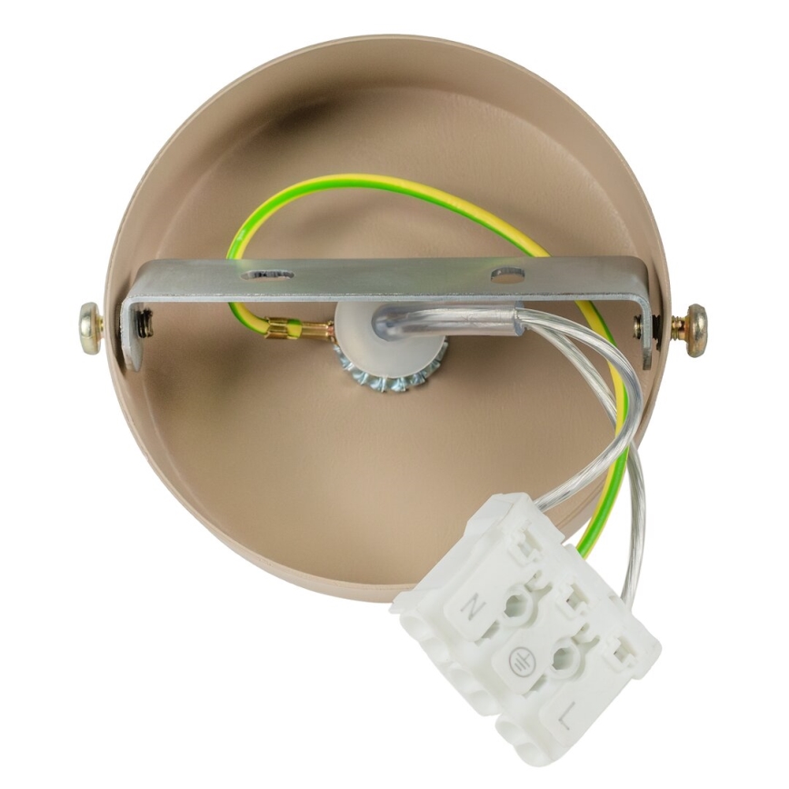 Brilagi - Csillár zsinóron POKER 1xGU10/25W/230V bézs/arany