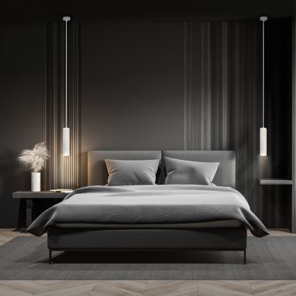 Brilagi - Csillár zsinóron SELE 1xGU10/30W/230V fehér