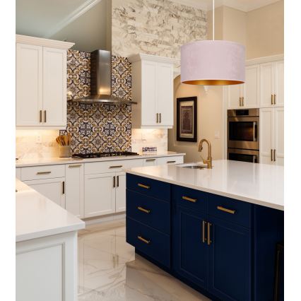 Brilagi - Csillár zsinóron VELVET 1xE27/40W/230V krém/arany