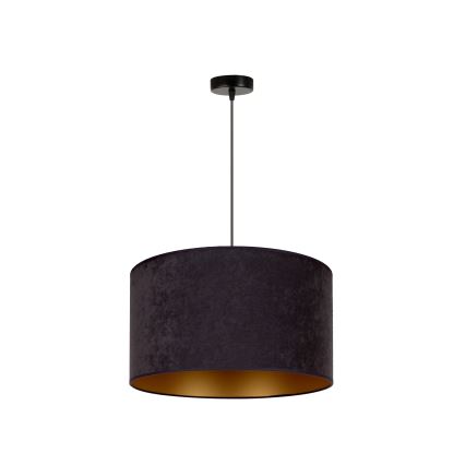 Brilagi - Csillár zsinóron VELVET 1xE27/40W/230V szürke/arany