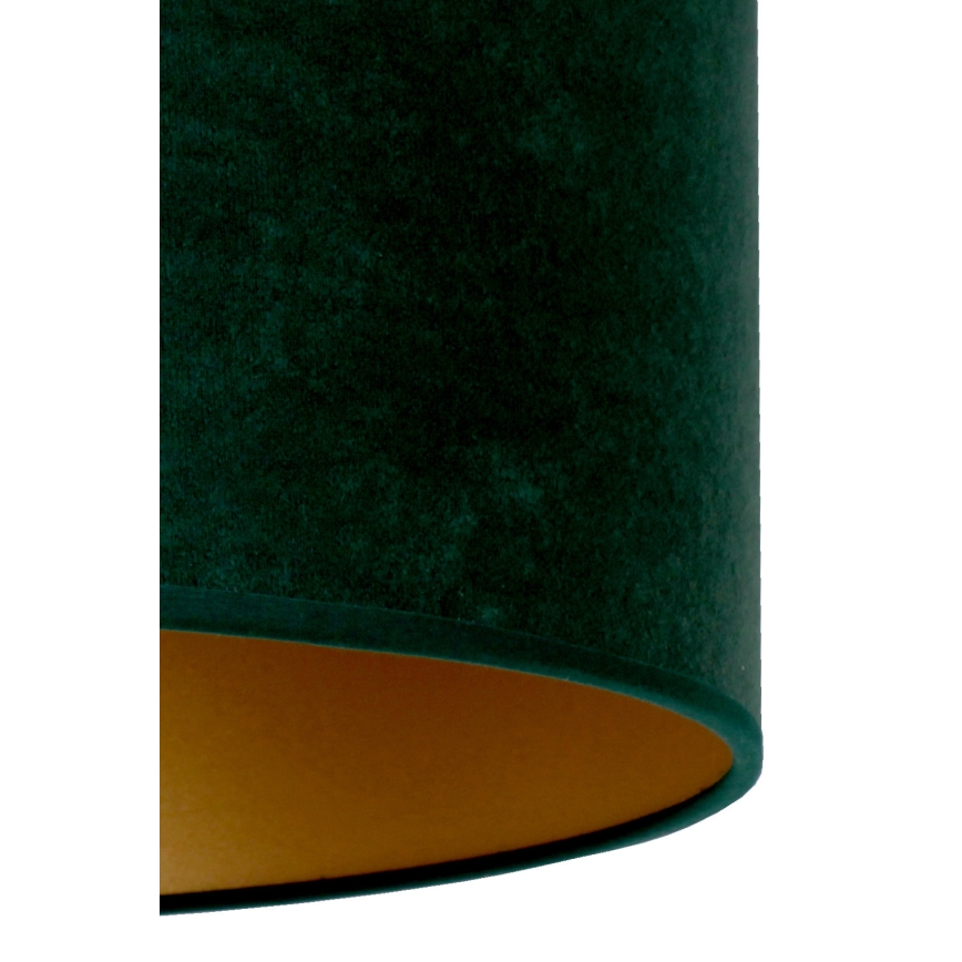 Brilagi - Csillár zsinóron VELVET 1xE27/40W/230V zöld/arany