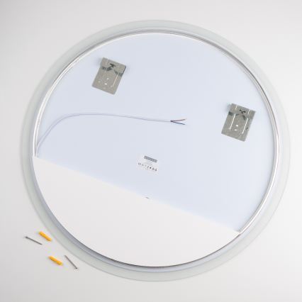 Brilagi - CUNEO LED-es fürdőszobai tükör, 25W/230V, átm. 80 cm, IP44, CRI 90, fényerőszabályozható + CCT