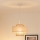 Brilagi - Dallas függeszték kábellel 1xE27/15W/230V átm. 30 cm barna/krém/fehér