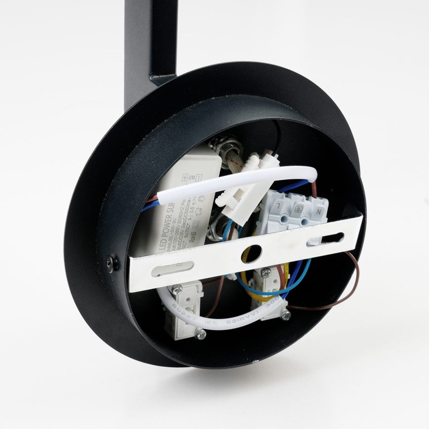 Brilagi - LED Fali lámpa DAYA 1xE14/40W/230V + LED/3W fekete