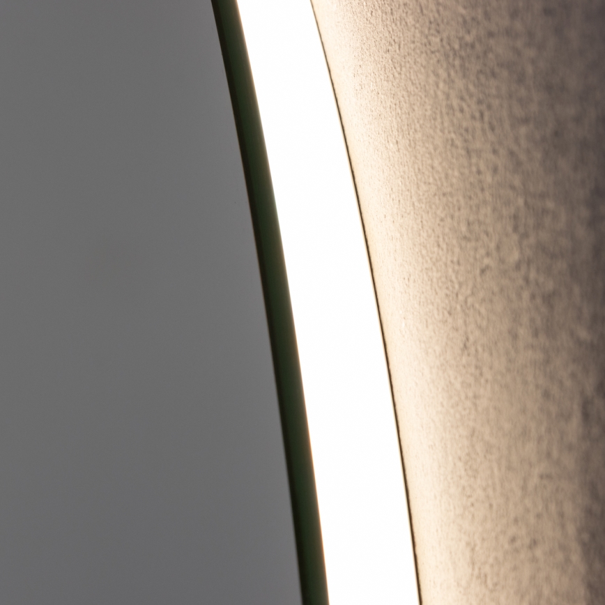 Brilagi - DEMI ECO LED fűtött fürdőszobai tükör LED/12W/230V átmérő 60 cm IP44 CRI 90 dimmelhető + CCT