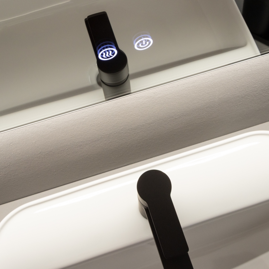 Brilagi - LED fürdőszobai fűtött tükör DIANA LED/20W/230V 60x90 cm IP44 CRI 90 dimmelhető + CCT