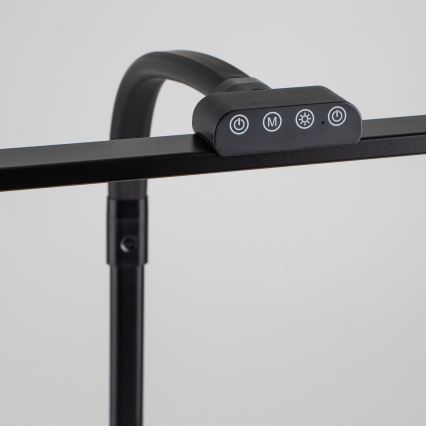 Brilagi - VARIO LED dimmelhető érintésvezérlésű asztali csíptetőlámpa LED/24W/230V 3000-6500K CRI 92 fekete