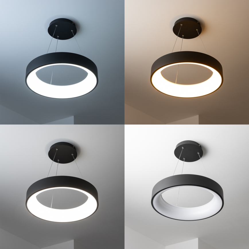 Brilagi - LED fényerőszabályozható, kábelre függesztett lámpa FALCON LED/80W/230V 3000-6500K átm. 60 cm fekete + távirányító