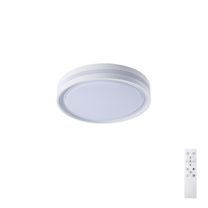 Brilagi - LED dimmelhető mennyezeti lámpa KREON LED/54W/230V 3000-6000K fehér átm. 38 cm + távirányítóval