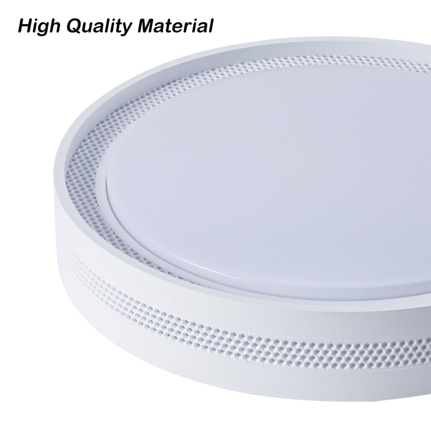 Brilagi - LED dimmelhető mennyezeti lámpa KREON LED/54W/230V 3000-6000K fehér átm. 38 cm + távirányítóval
