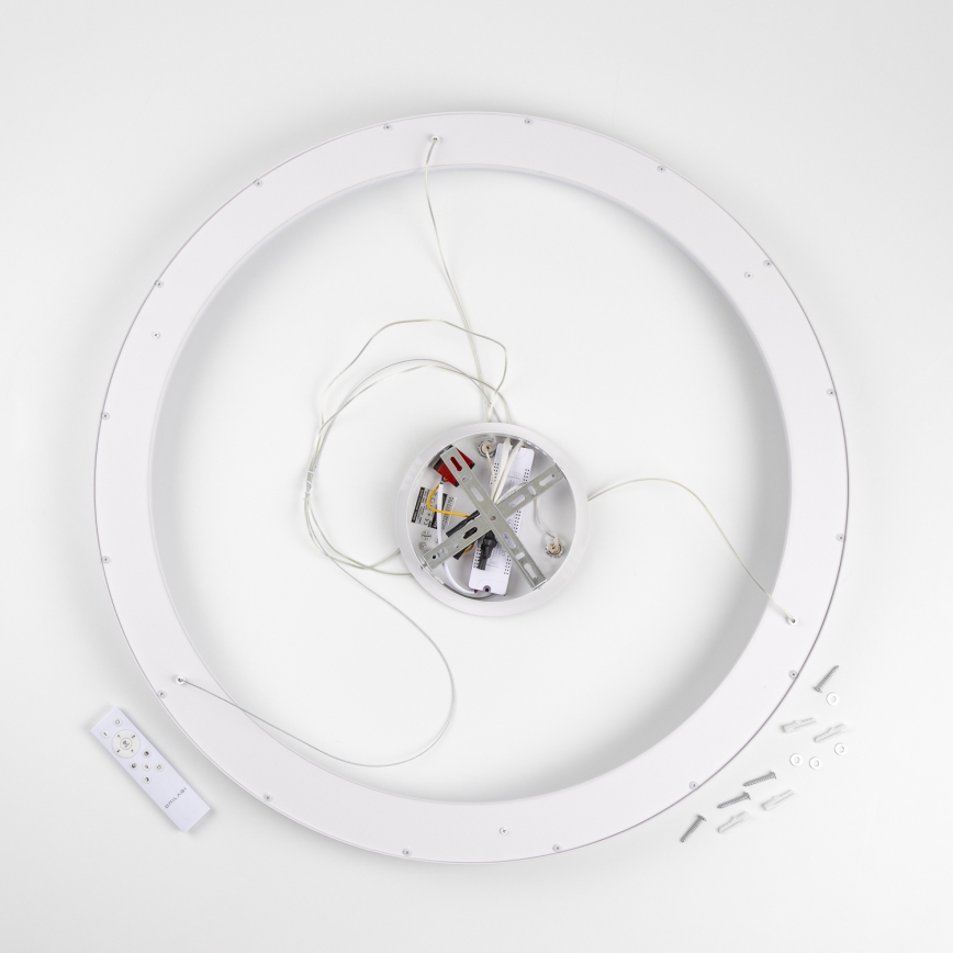 Brilagi - LED Dimmelhető kábeles függeszték FALCON II LED/108W/230V 3000-6500K Ø 80 cm fehér + távirányítóval