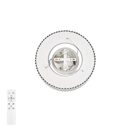 Brilagi - Fényerőszabályozható LED kábelre függesztett csillár FALCON MODERN LED/30W/230V 3000-6000K átmérő 40 cm fehér + távirányító