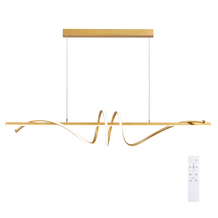 BRILAGI - LED dimmelhető csillár kábellel SIGNATURE LED/50W/230V 3000-6000K 120 cm arany + távirányító