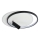 Brilagi - Dimmelhető LED-es mennyezeti lámpatest UNITY LED/48W/230V + 1xGU10/3W 3000-6000K 39x45 cm fehér/fekete + távirányító