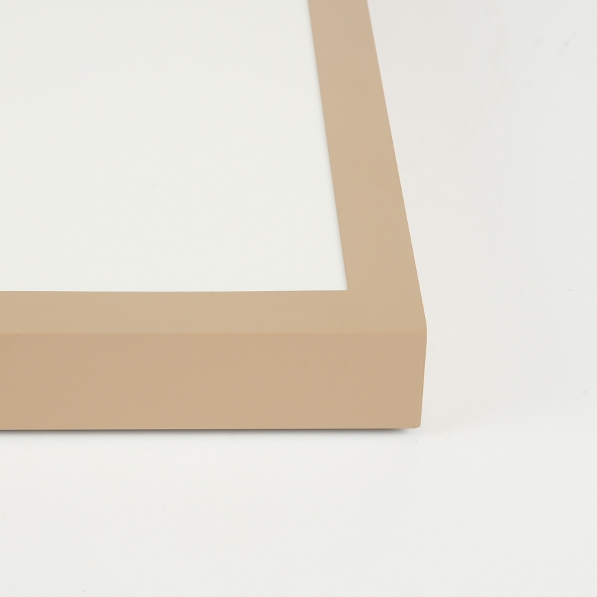 Brilagi - LED fényerőszabályozható fürdőszobai mennyezeti lámpatest FRAME SMART LED/50W/230V 60x60 cm 3000-6000K IP44 bézs + távirányító