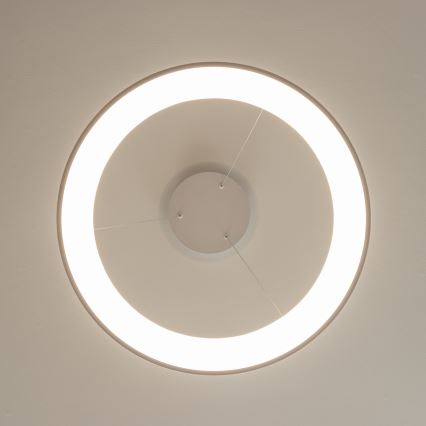 Brilagi - LED fényerőszabályozható kábeles csillár FALCON II LED/99W/230V 3000-6500K átm. 60 cm fehér + távirányító