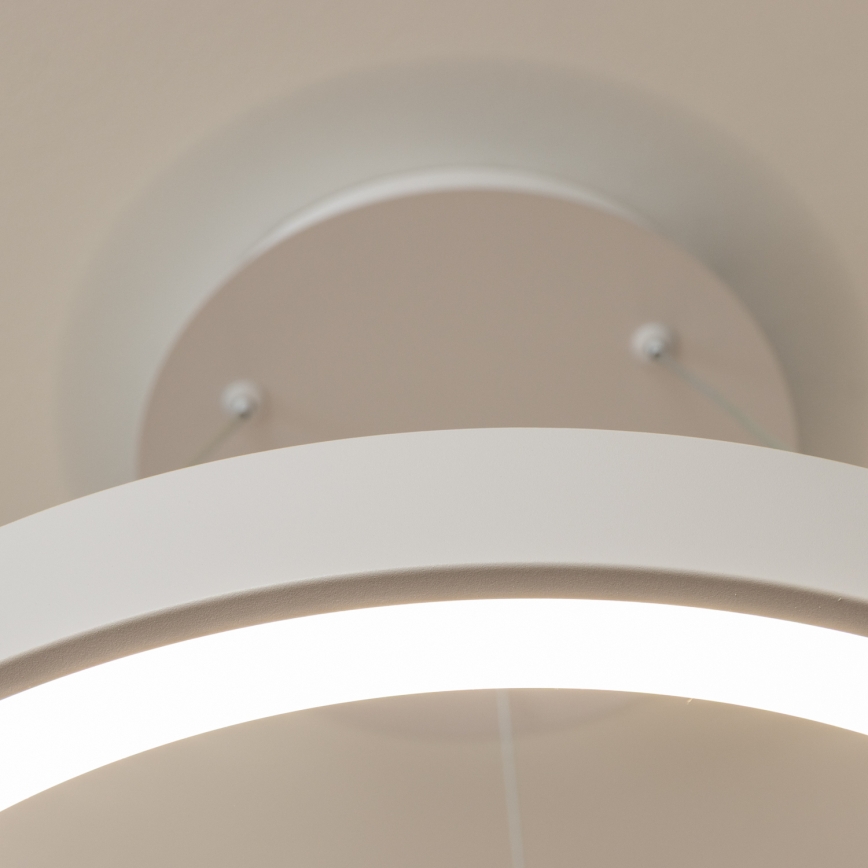 Brilagi - LED fényerőszabályozható kábeles csillár FALCON II LED/99W/230V 3000-6500K átm. 60 cm fehér + távirányító