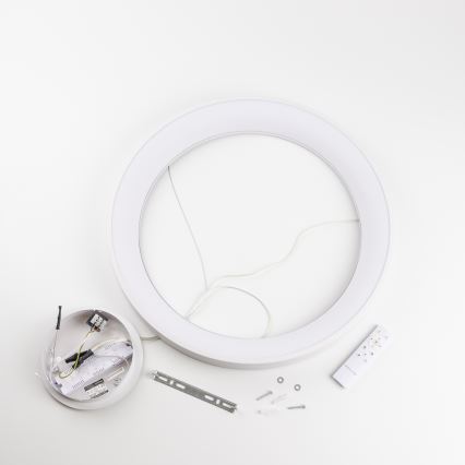 Brilagi - LED fényerőszabályozható kábeles csillár FALCON II LED/99W/230V 3000-6500K átm. 60 cm fehér + távirányító