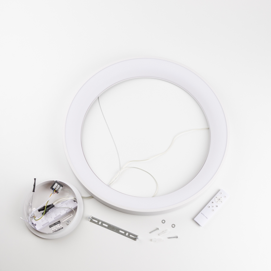 Brilagi - LED fényerőszabályozható kábeles csillár FALCON II LED/99W/230V 3000-6500K átm. 60 cm fehér + távirányító