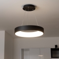 Brilagi - Dimmelhető LED kábeles függeszték FALCON LED/40W/230V 3000-6500K átm. 45 cm fekete + távirányító