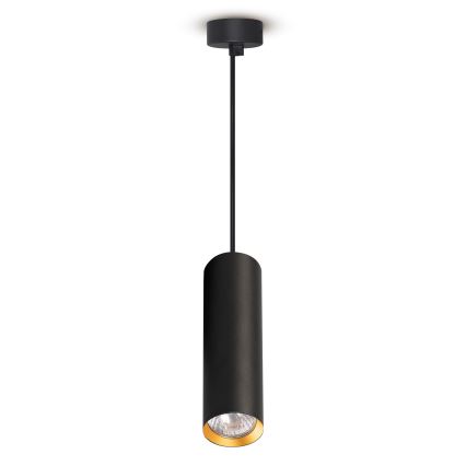 Brilagi - Dimmelhető LED RGBW csillár kábelen SELE 1xGU10/6W/230V 3000K fekete/arany