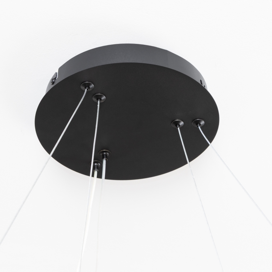 Brilagi - LED fényerőszabályozható függeszték kábelen FALCON SLIM LED/68W/230V 3000-6500K átm. 50 cm fekete + távirányító