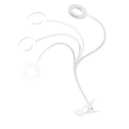 Brilagi - Dimmelhető LED-lámpa csíptetővel ORBELA LED/8W/5V 3000/4000/5000K fehér