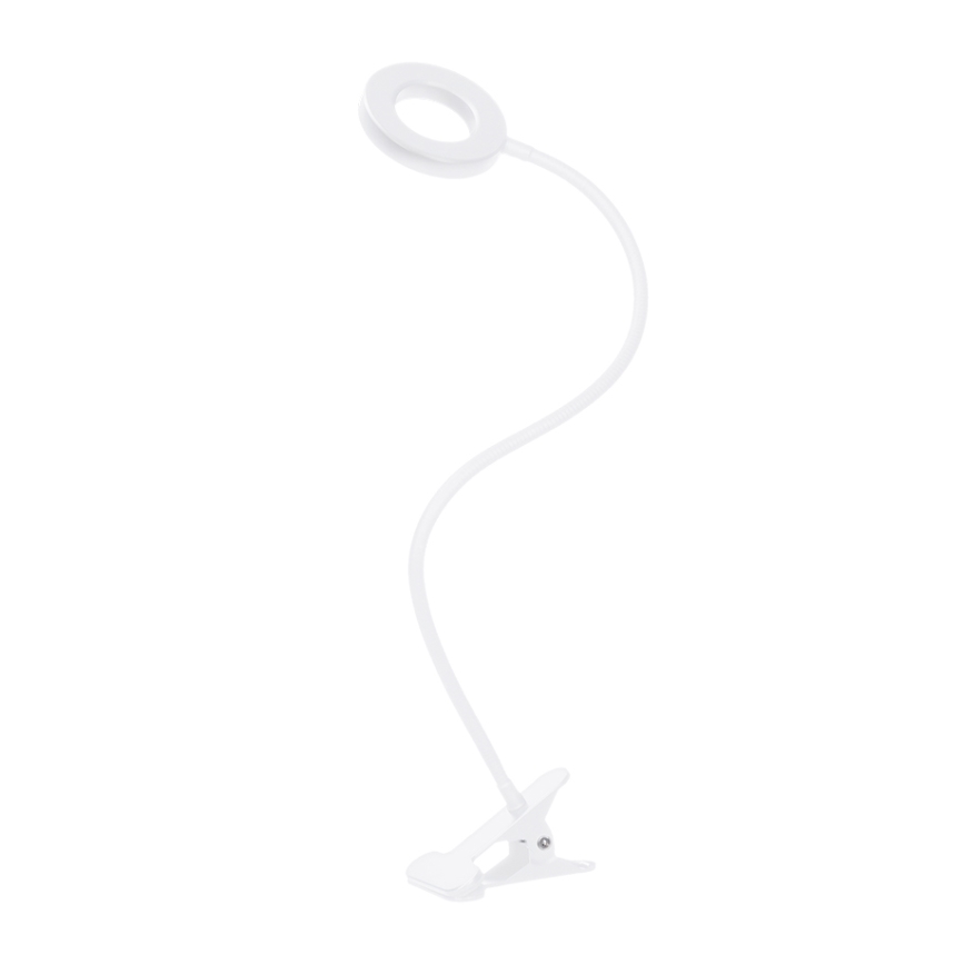 Brilagi - Dimmelhető LED-lámpa csíptetővel ORBELA LED/8W/5V 3000/4000/5000K fehér