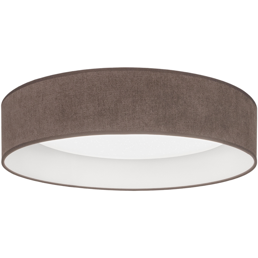 Brilagi - LED dimmelhető mennyezeti lámpatest VELVET SMARTIX STARS LED/36W/230V 3000-6000K átm. 55 cm barna Wi-Fi Tuya Beacon + távirányító