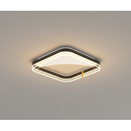 Brilagi - LED Dimmelhető mennyezeti lámpatest SIRELI LED/56W/230V 3000-6000K 40x40 cm + távirányító