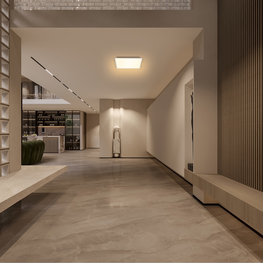 Brilagi - Dimmelhető SLIMFRAME LED mennyezeti lámpatest LED/36W/230V 45x45 cm 3000-6000K fehér + távirányító
