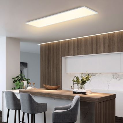 Brilagi - LED dimmelhető mennyezeti lámpa SLIMFRAME LED/58W/230V 120x30 cm 3000-6000K fehér + távirányító