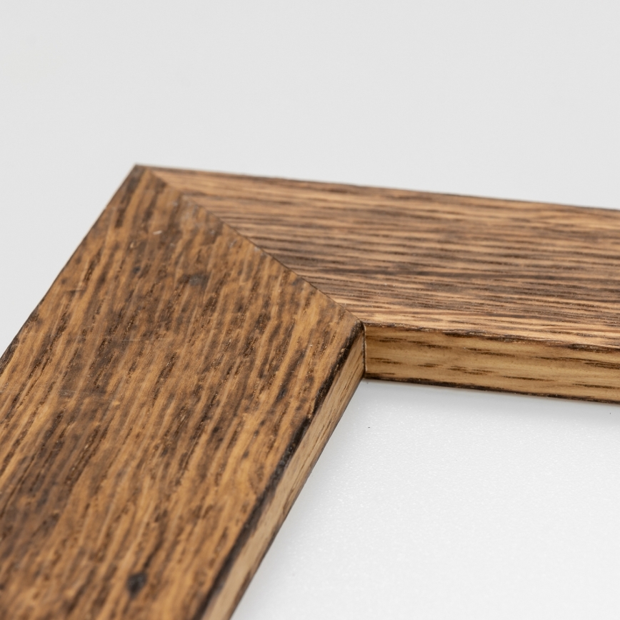 Brilagi - LED dimmelhető mennyezeti lámpatest SLIMFRAME WOOD LED/36W/230V 49,5x49,5 cm 3000-6000K barna + távirányító