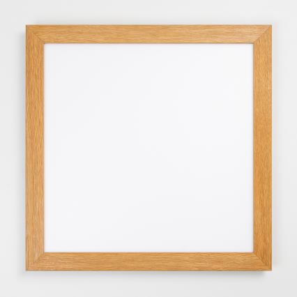 Brilagi - SLIMFRAME WOOD dimmelhető LED mennyezeti lámpatest LED/58W/230V 64x64 cm 3000-6000K barna + távirányító