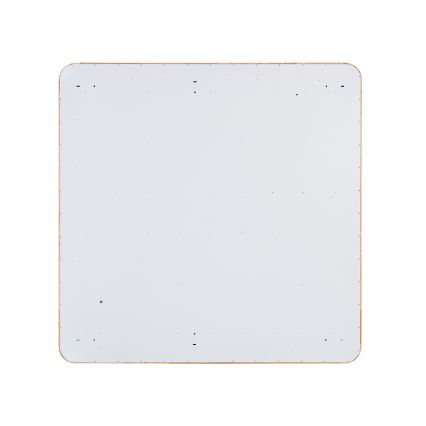 Brilagi - LED fényerőszabályozható mennyezeti lámpatest WOODLINE SQUARE LED/100W/230V 3000-6000K tölgy 80x80 cm + távirányító