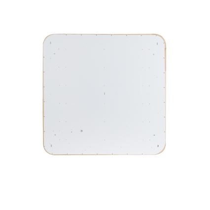 Brilagi - Dimmelhető LED mennyezeti lámpa WOODLINE SQUARE LED/80W/230V 3000-6000K tölgy 60x60 cm + távirányító