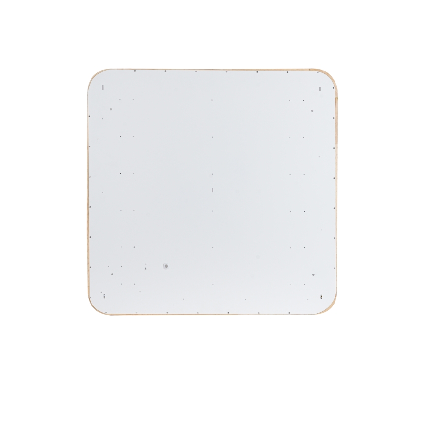 Brilagi - Dimmelhető LED mennyezeti lámpa WOODLINE SQUARE LED/80W/230V 3000-6000K tölgy 60x60 cm + távirányító