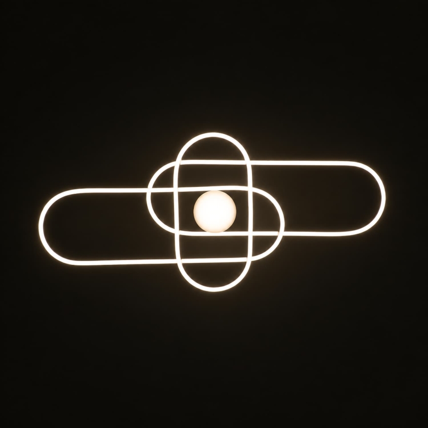 BRILAGI - LED dimmelhető mennyezeti lámpatest APOLLO LED/58W/230V 3000-6500K 43,2x101,2 cm matt króm + távirányító
