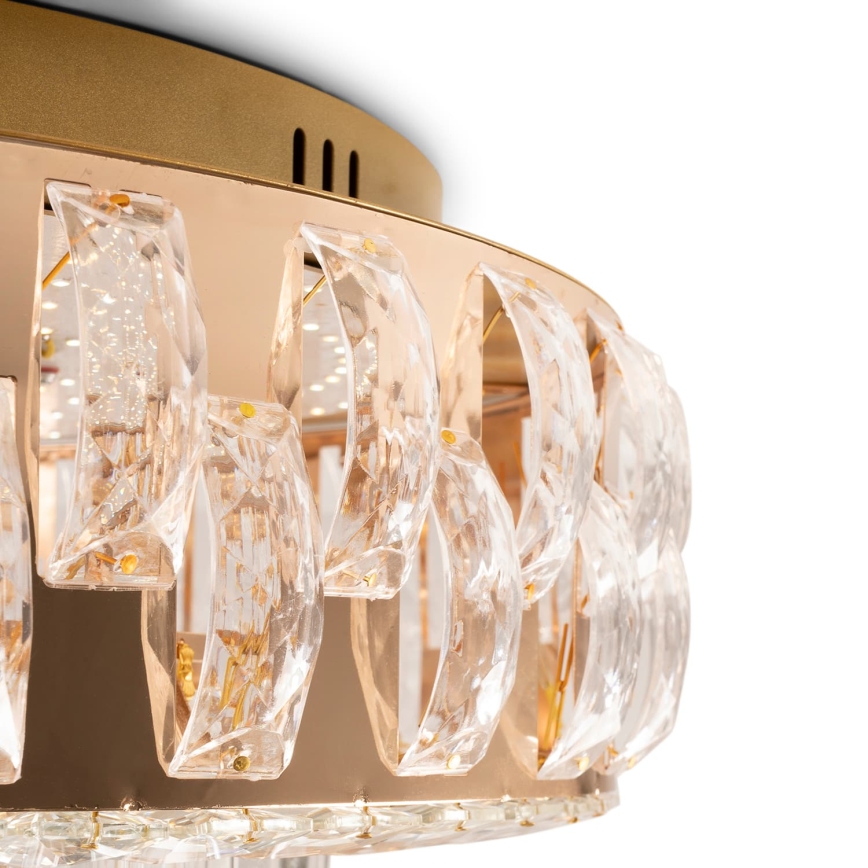 BRILAGI - LED dimmelhető mennyezeti lámpatest AURELIA LED/45W/230V 3000–6000K Ø50 cm arany + távirányító